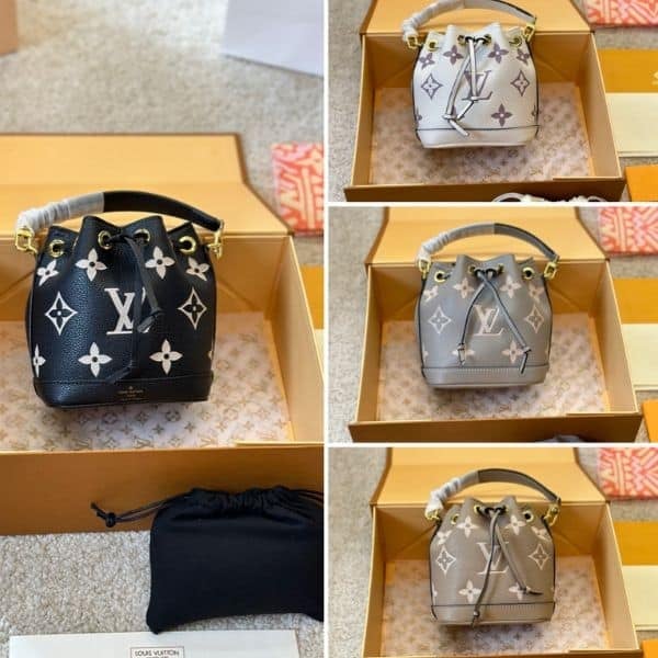 Louis Vuitton Nano No Bag Monogram Beige 16Cm M46291 view 3