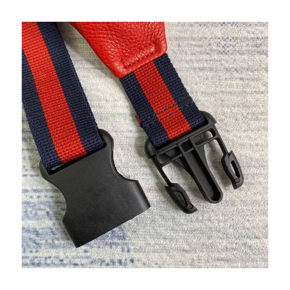 Gucci Leather Coco Capitan Vintage Logo Belt Bag Red view 10