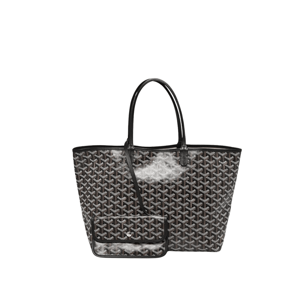 Goyard Saint Louis Gm Black Canvas 40Cm/15.7in view 2