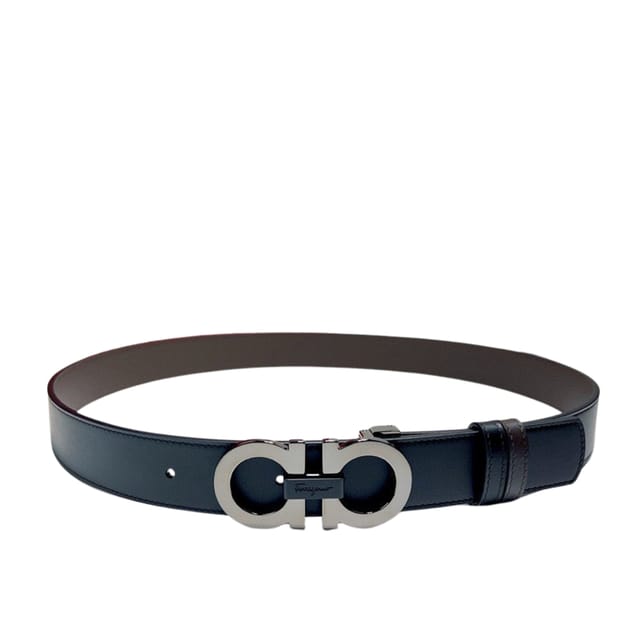 Ferragamo Salvatore Reversible Gancini 35mm Belt For Men