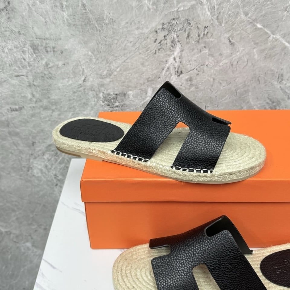 Hermes Antigua Espadrille Noir H231000Zh02440 view 5