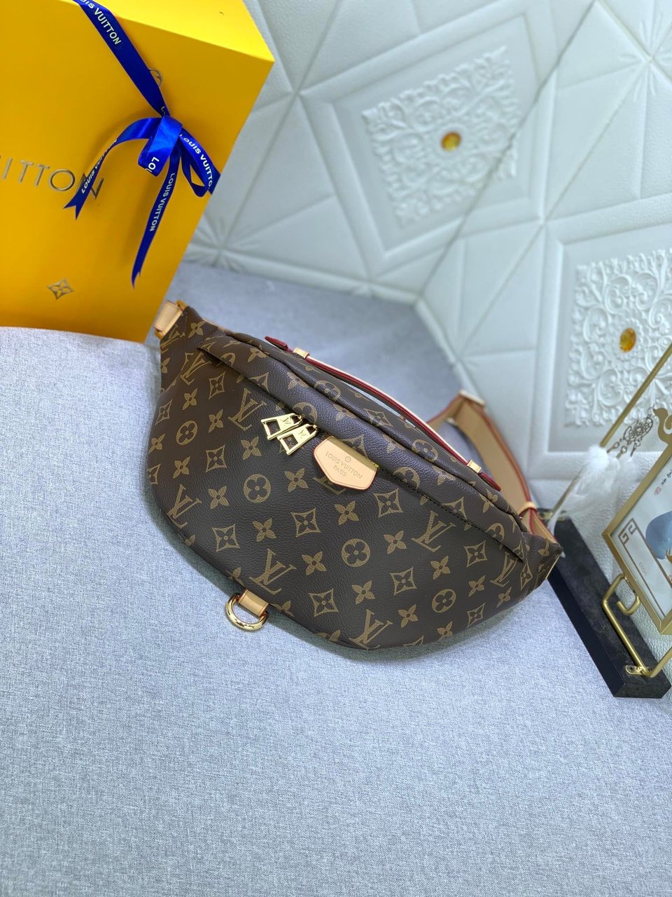 Louis Vuitton Monogram Bumbag Brown 37Cm view 2