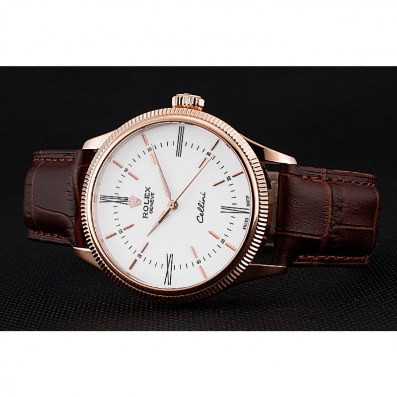 Rolex Cellini 39mm White Dial 622655 view 6