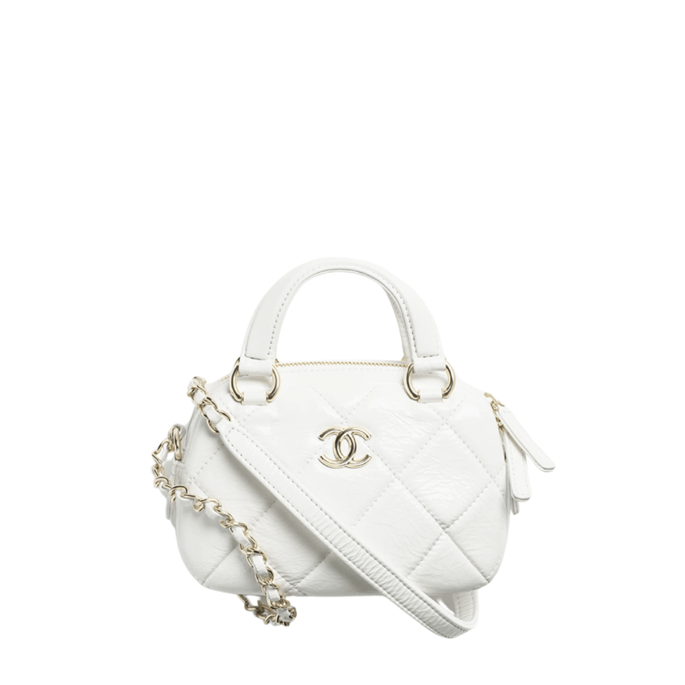 Chanel Mini Bowling Bag For Women 18cm/7.1in view 2