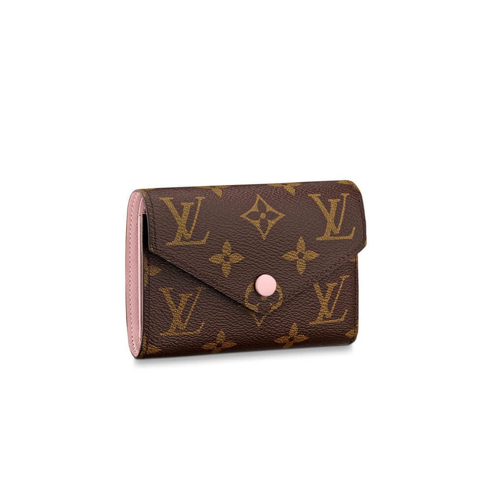 Louis Vuitton Monogram Canvas Victorine Wallet Pink