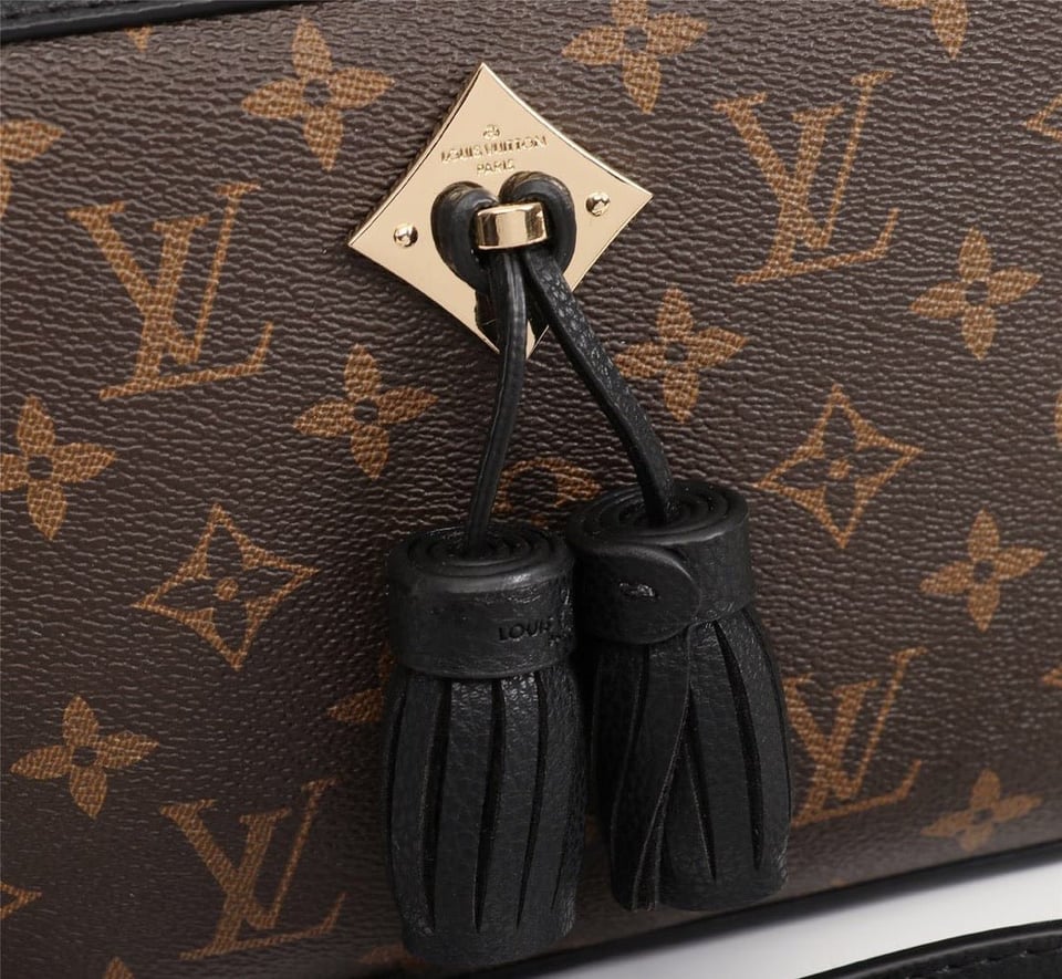 Louis Vuitton Saintong Monogram Canvas Black 22Cm view 5