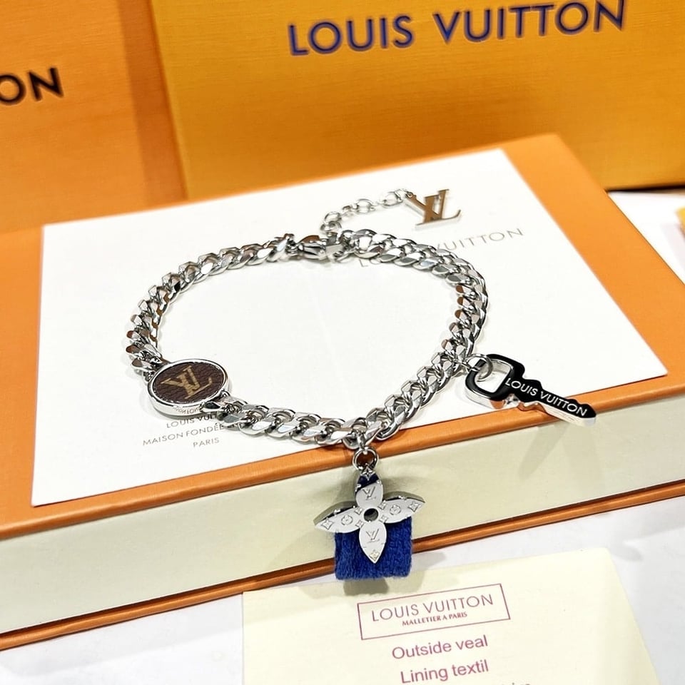 Louis Vuitton Monogram Lock Silver view 3