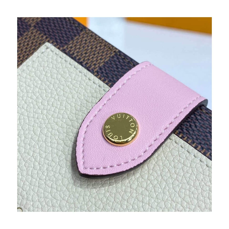 Louis Vuitton Damier Ebene Juliette Wallet Creme view 9