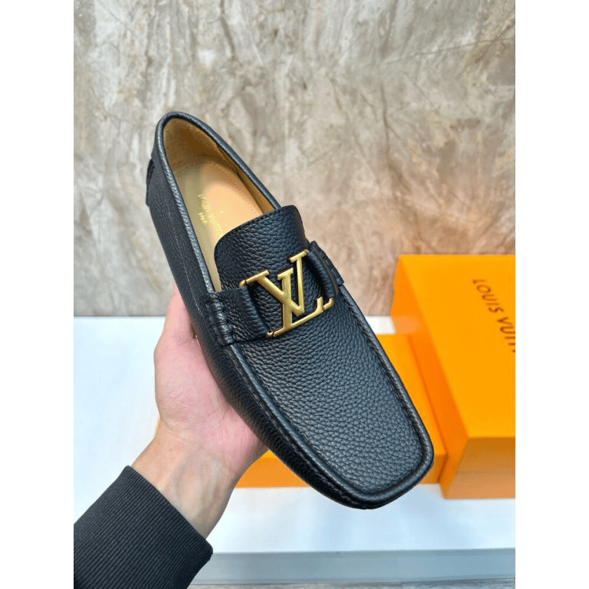 Louis Vuitton LV Monte Carlo Mocassin Black Loafers for Men view 6