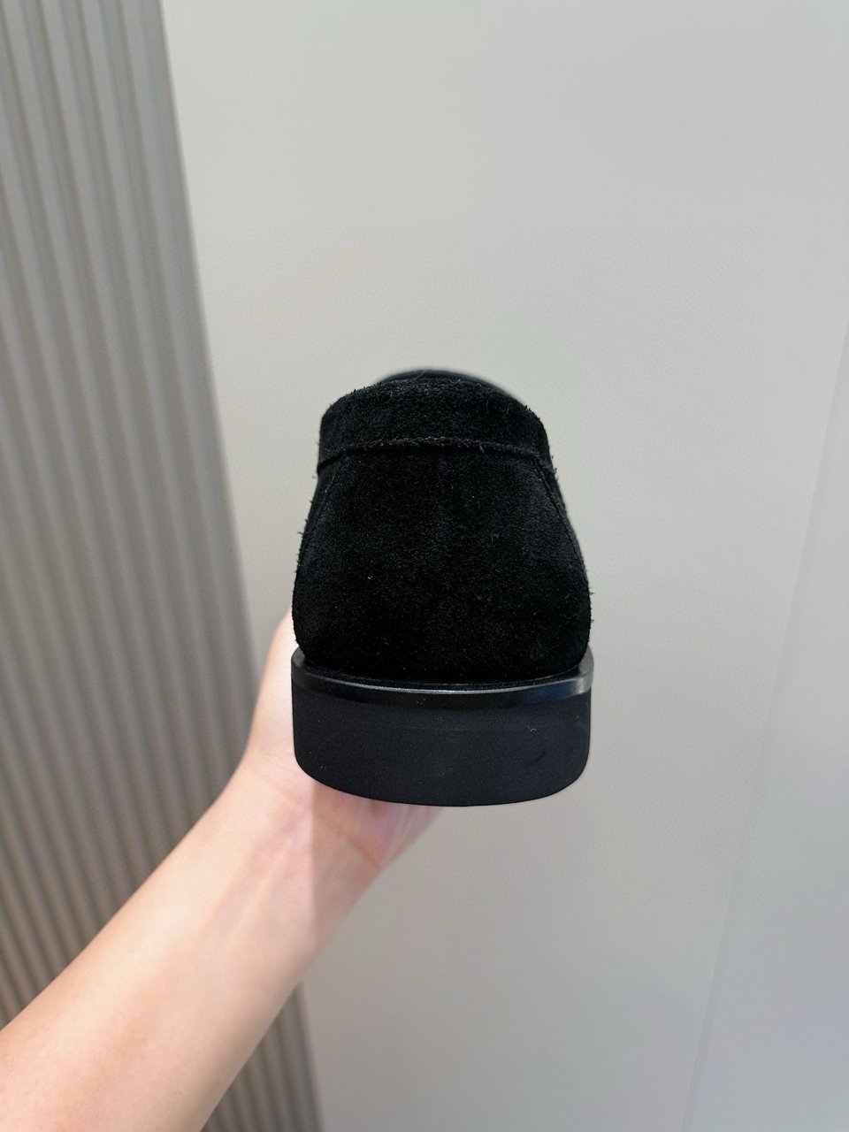Hermès Black Suede Loafers- Shoes for Men view 7