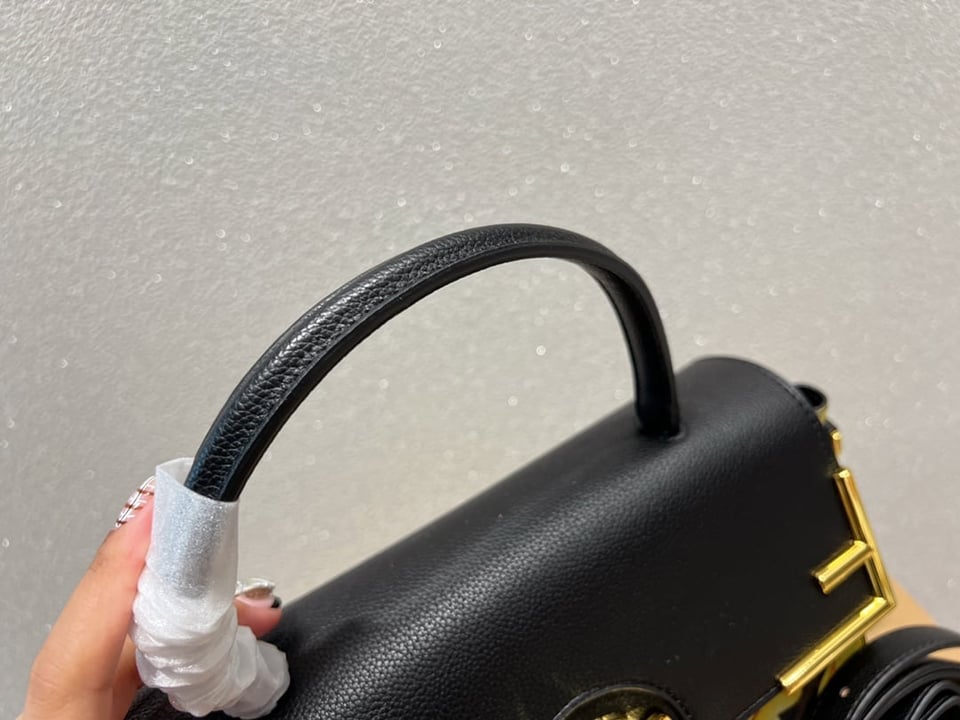Fendi x Versace Fendace La Medusa Satchel Black 26cm view 4