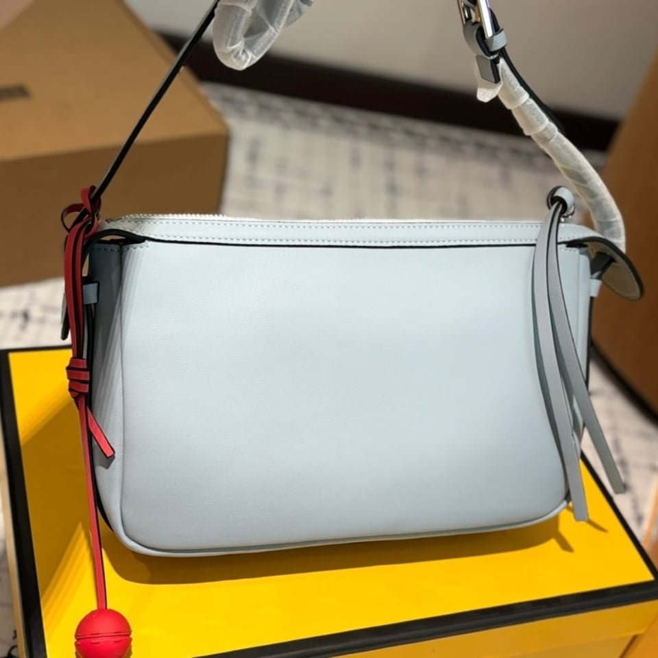 Fendi Simply Fendi Mini Bag Light Blue 23Cm view 6