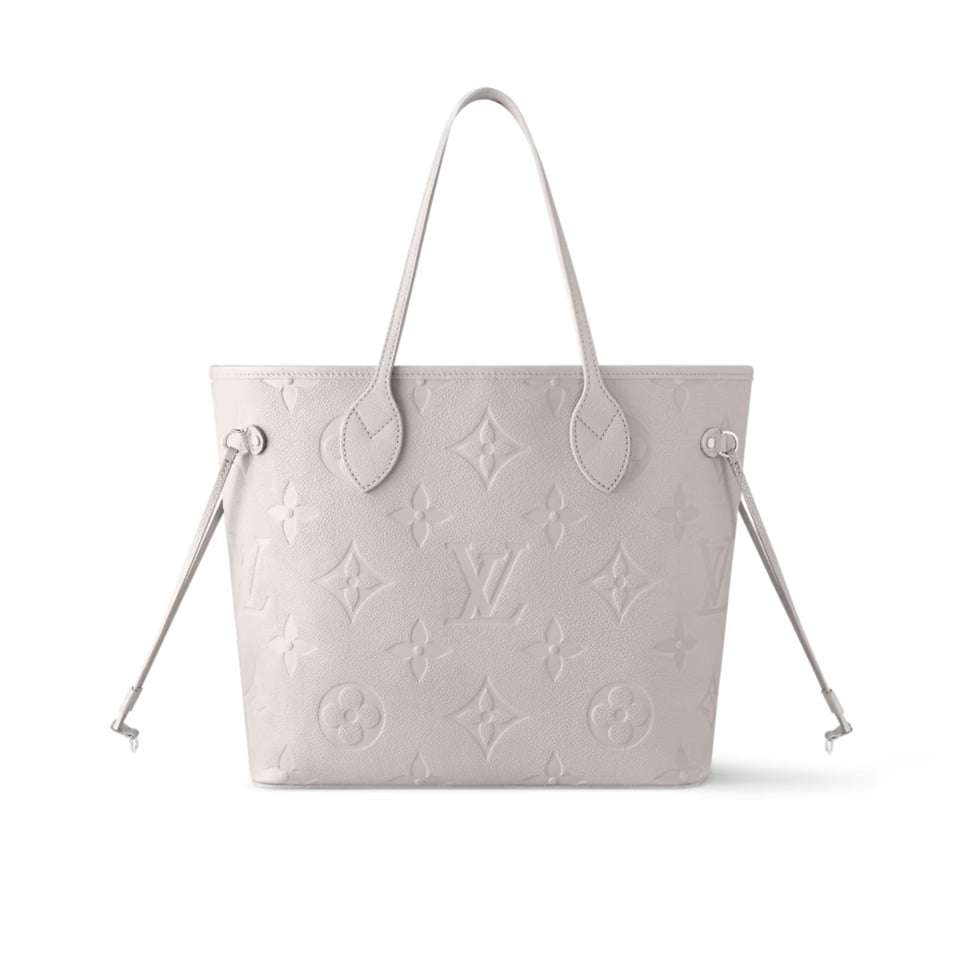 Louis Vuitton Neverfull Mm Tote Bag Brume Gray 31cm M13758