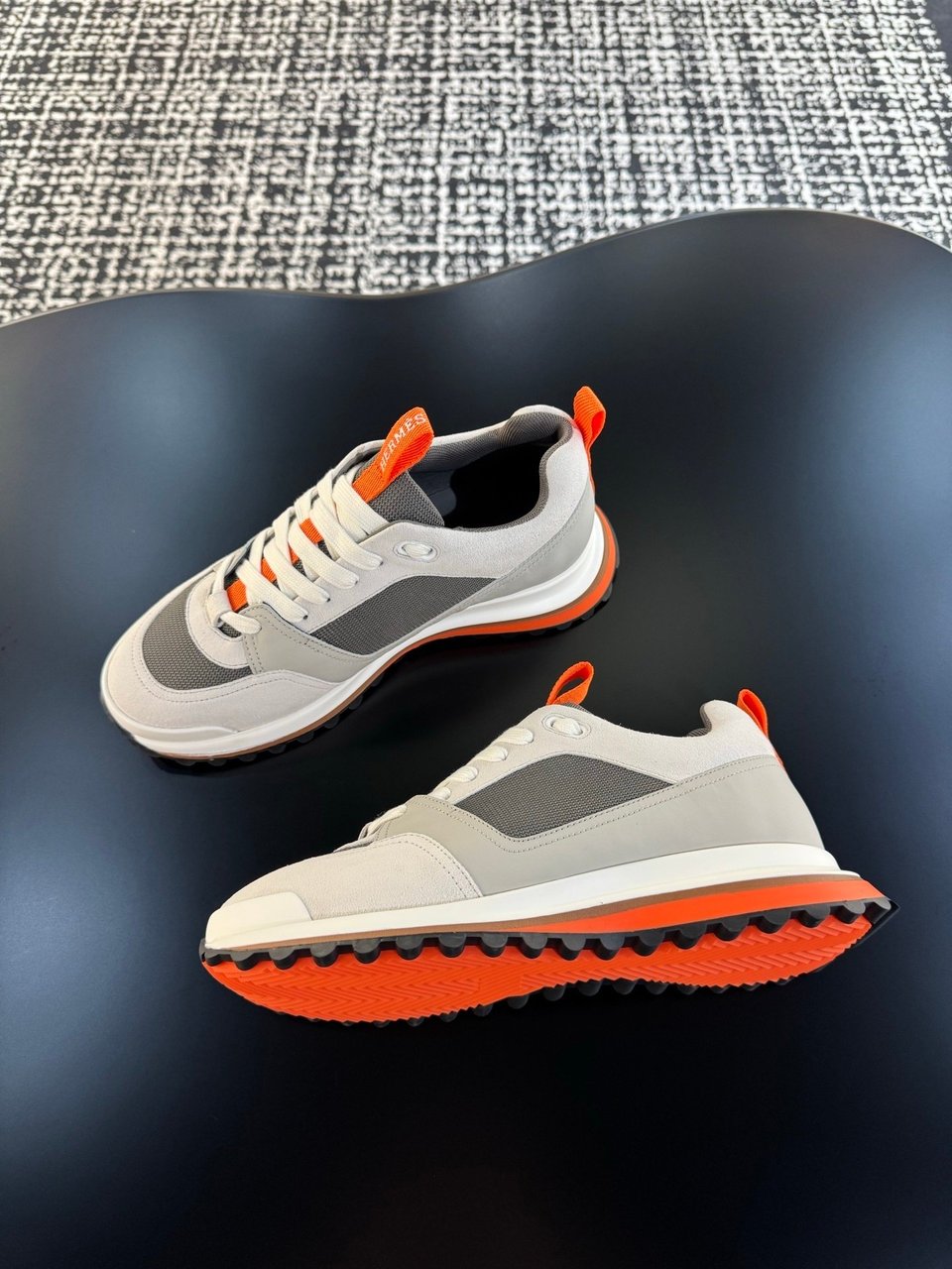 Hermès Trail Sneaker Grey- Shoes for Men view 5