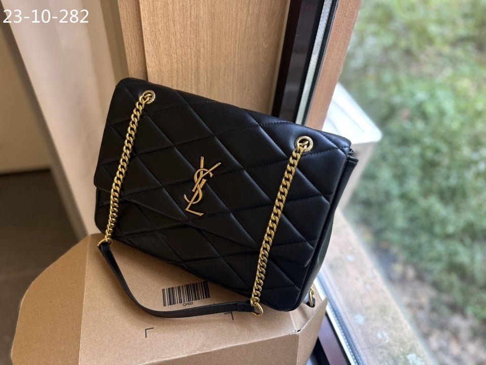 Saint Laurent Puffer Bag Black 33Cm view 8