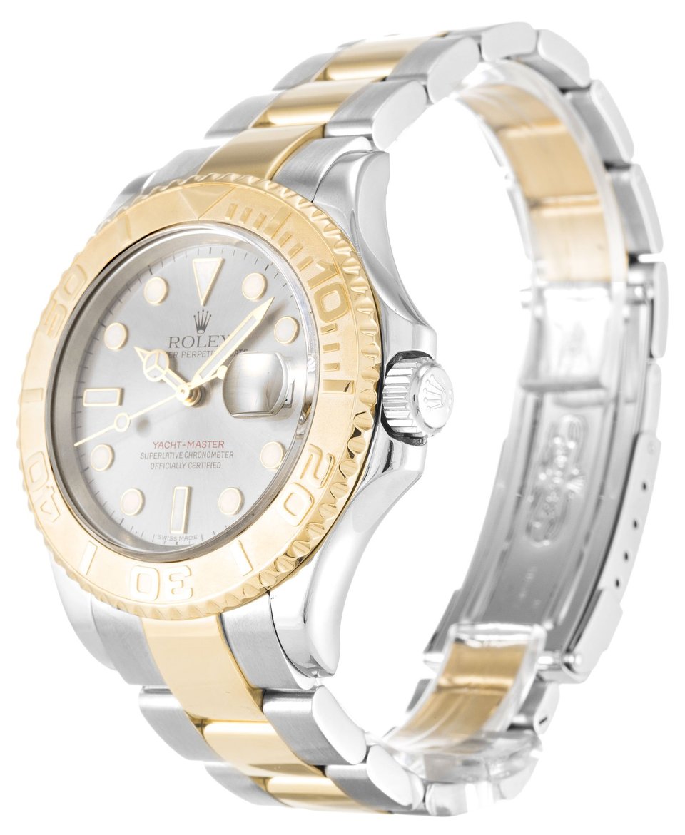 Rolex Yacht-Master 40mm Silver Dial 16623 view 3