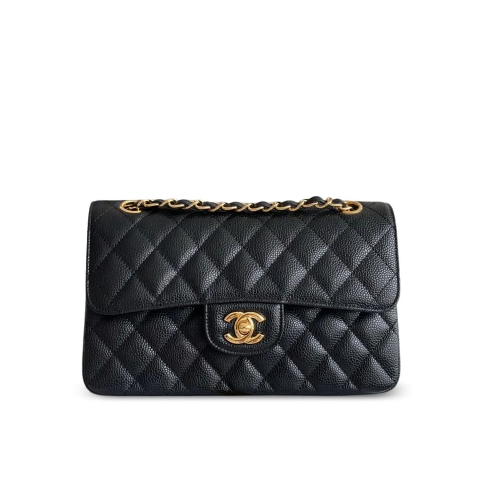 Chanel Caviar Small Double Flap Bag 23cm/ 9.1in view 2