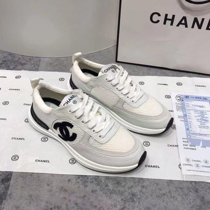 Chanel Cc Sneakers White view 6
