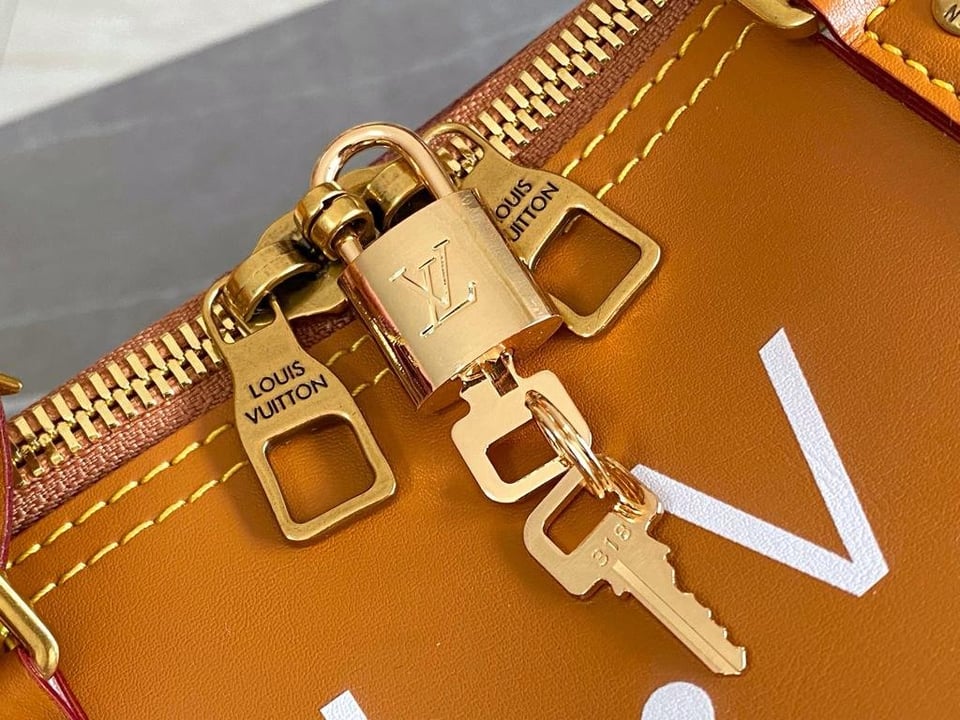 Louis Vuitton Keepall Bag 50cm/19.7in Tan Brown M28167 view 6
