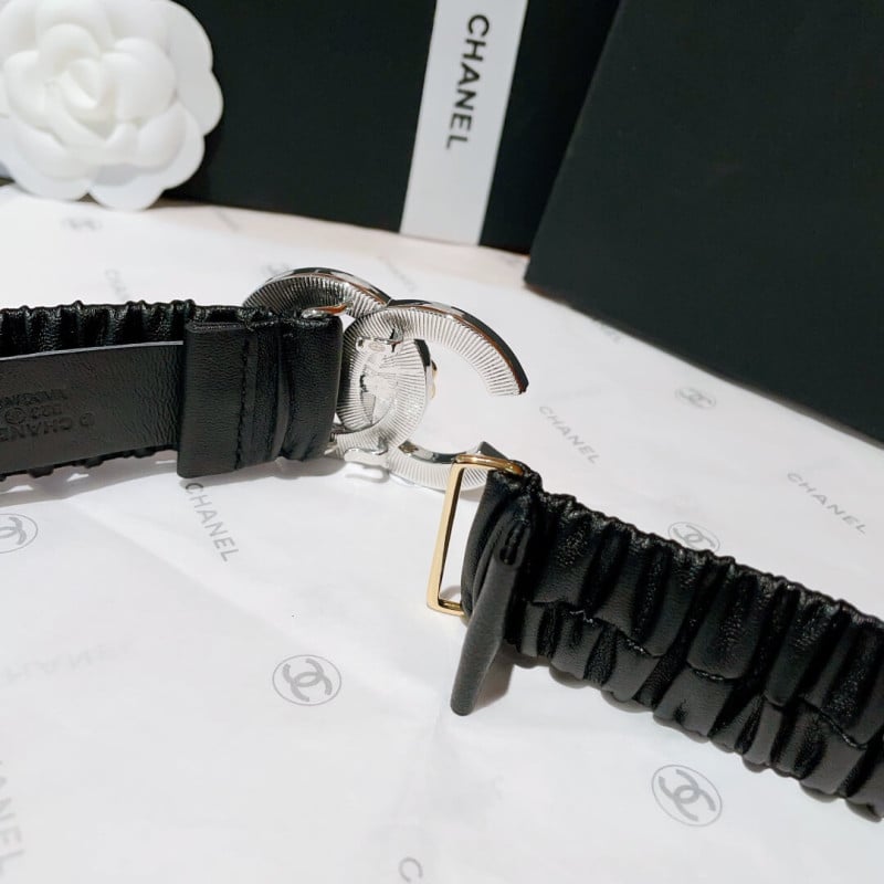 Chanel Elastic Waistbelt Black AA9142 view 5