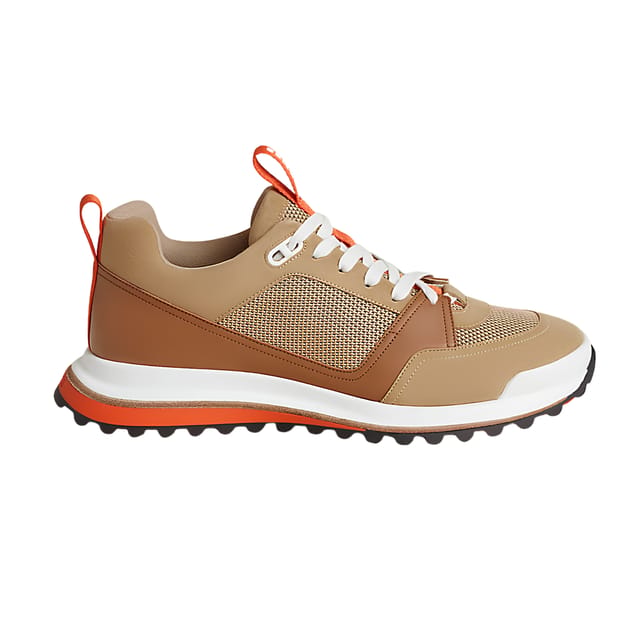Hermes Leader Sneaker Multicolor Alabaster Beige H252863ZHVD415