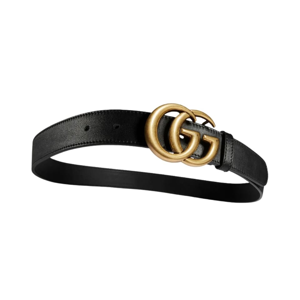 Gucci GG Marmont Belt Black Leather ‎414516 AP00T 1000 view 3