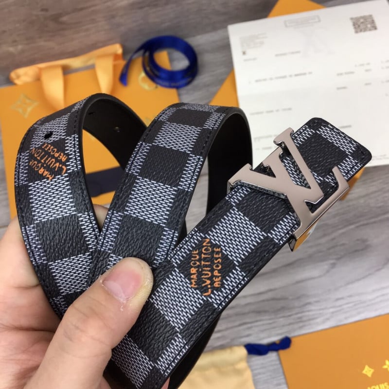 Louis Vuitton Initiales 25mm Reversible Belt MP182 view 6