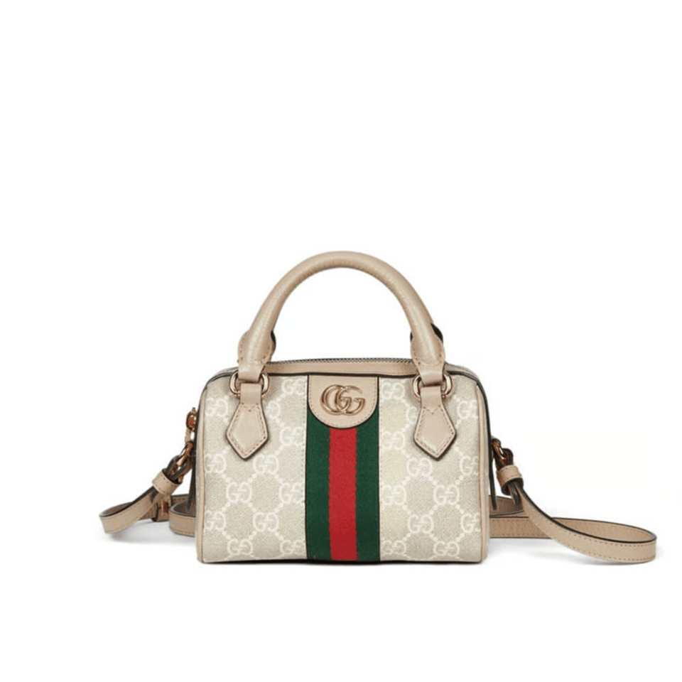 Gucci Ophidia Mini Boston Bag GG Supreme 16.5cm/6.5in view 2
