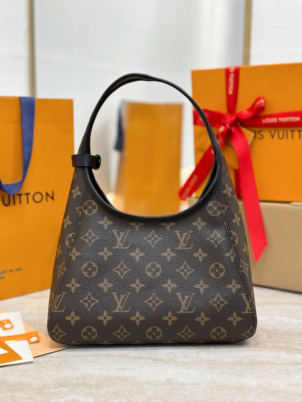 Louis Vuitton The Drop Pm Monogram Canvas M12940 view 12