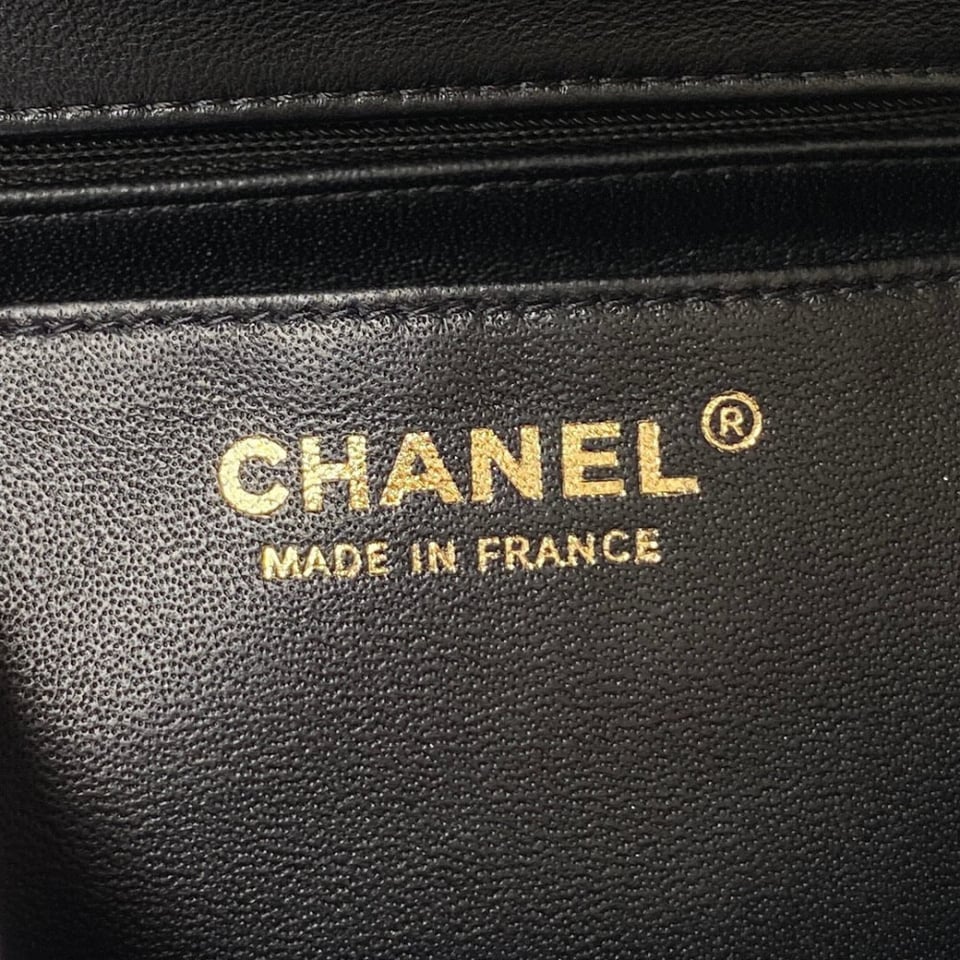 Chanel Mini Flap Bag With Metal Top Handle view 10
