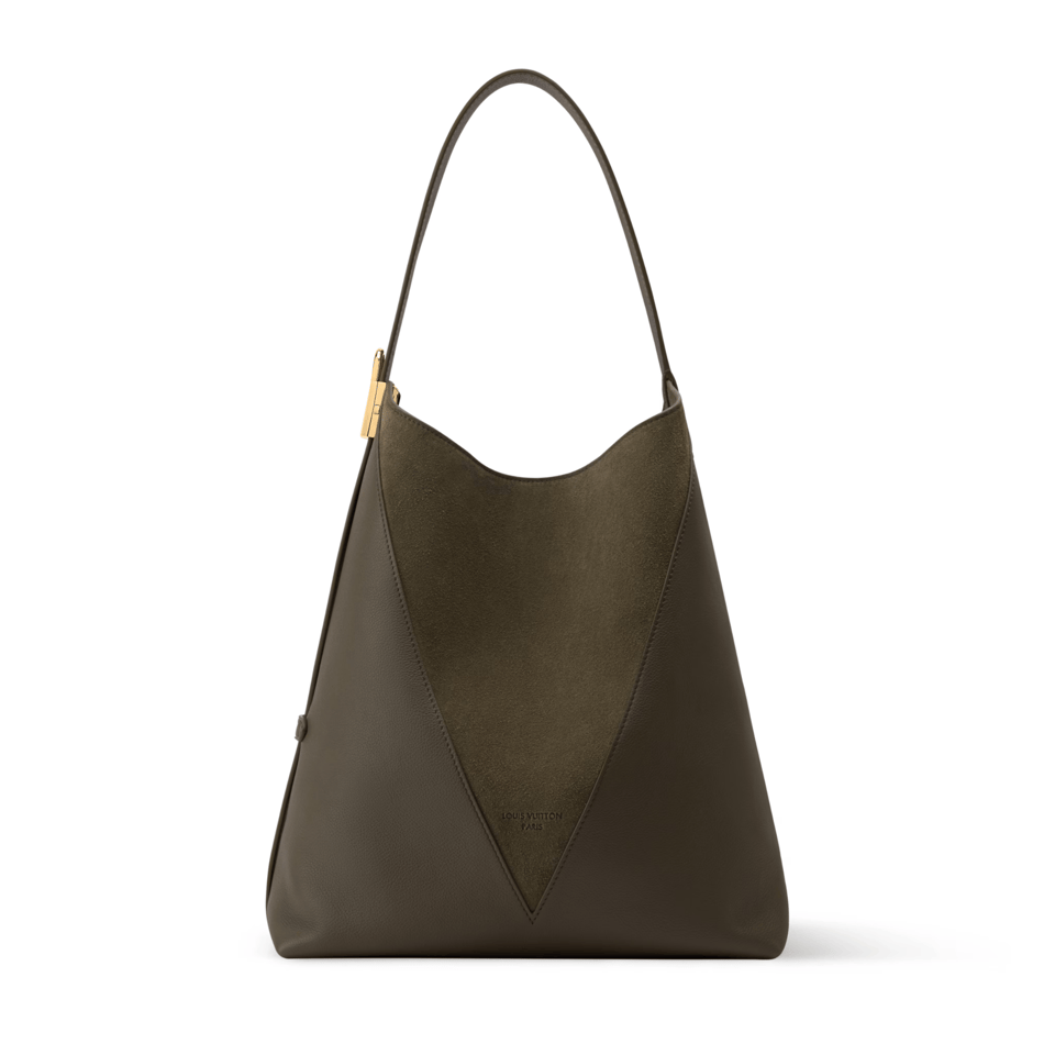 Louis Vuitton Hobo MM Dark Fango M29144 31cm/12.2in view 2