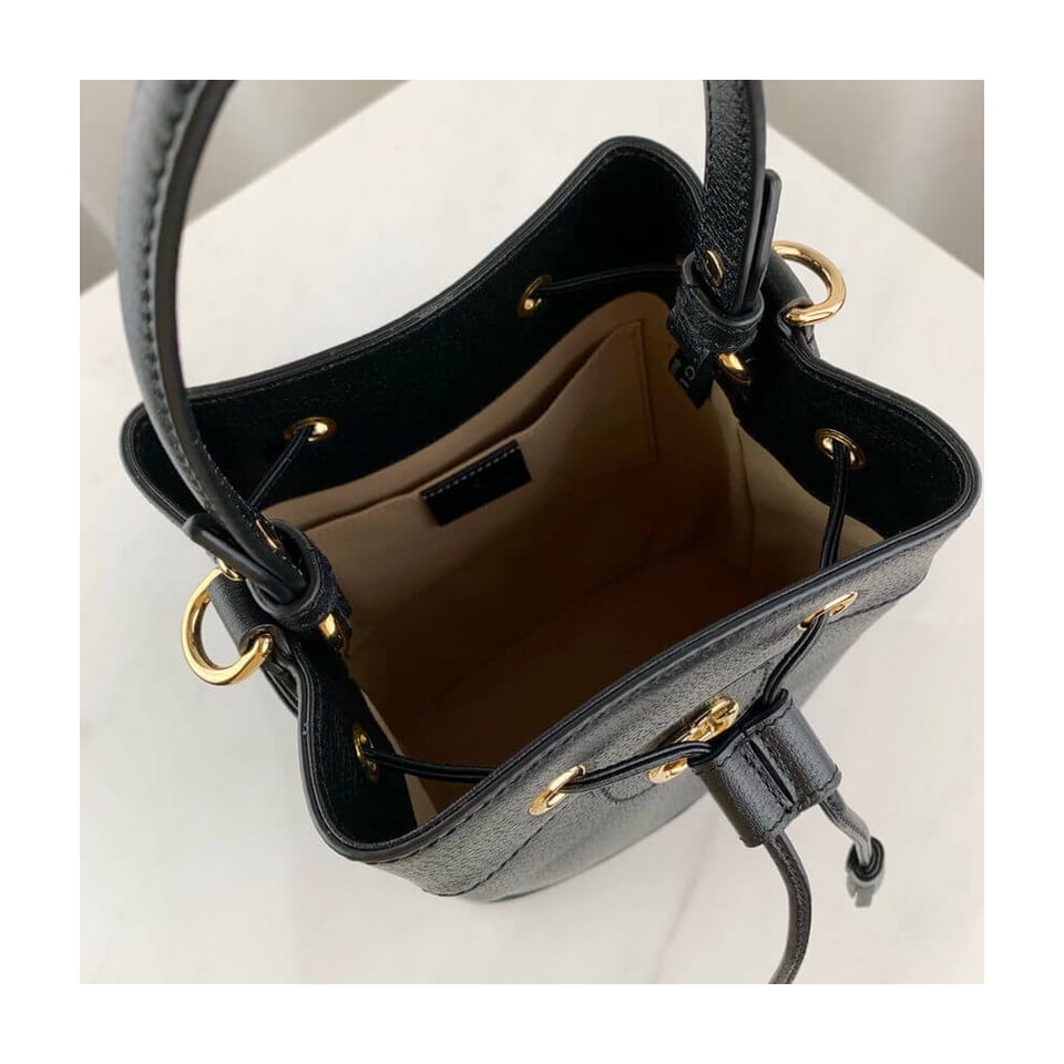 Gucci Ophidia Small Bucket Bag Black view 11