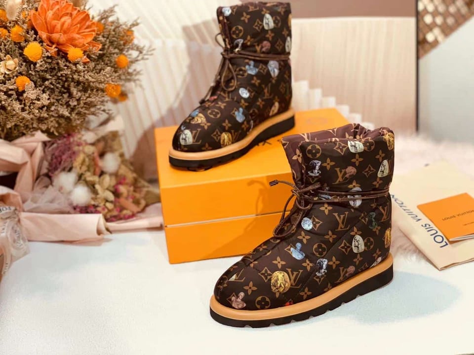 Louis Vuitton Pillow Comfort Ankle Boot Monogram Canvas view 3