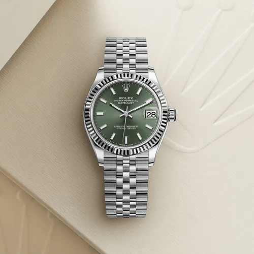 Rolex Datejust 31mm Mint Green Dial 278274 view 3