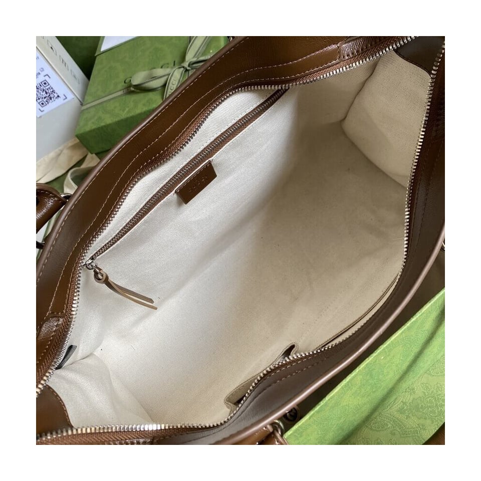 Gucci x Balenciaga GG Canvas City Bag 38cm view 8