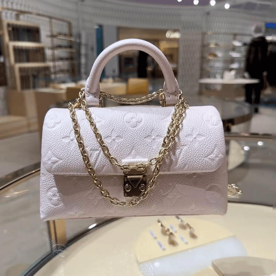 Louis Vuitton Nano Madeleine Snowy Pearl 21cm For Women view 6