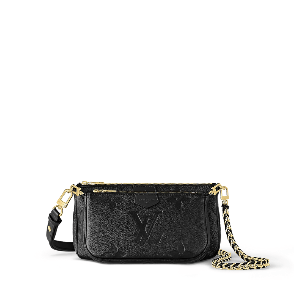 Louis Vuitton Multi Pochette Accessoires Black 18Cm M80399 view 2