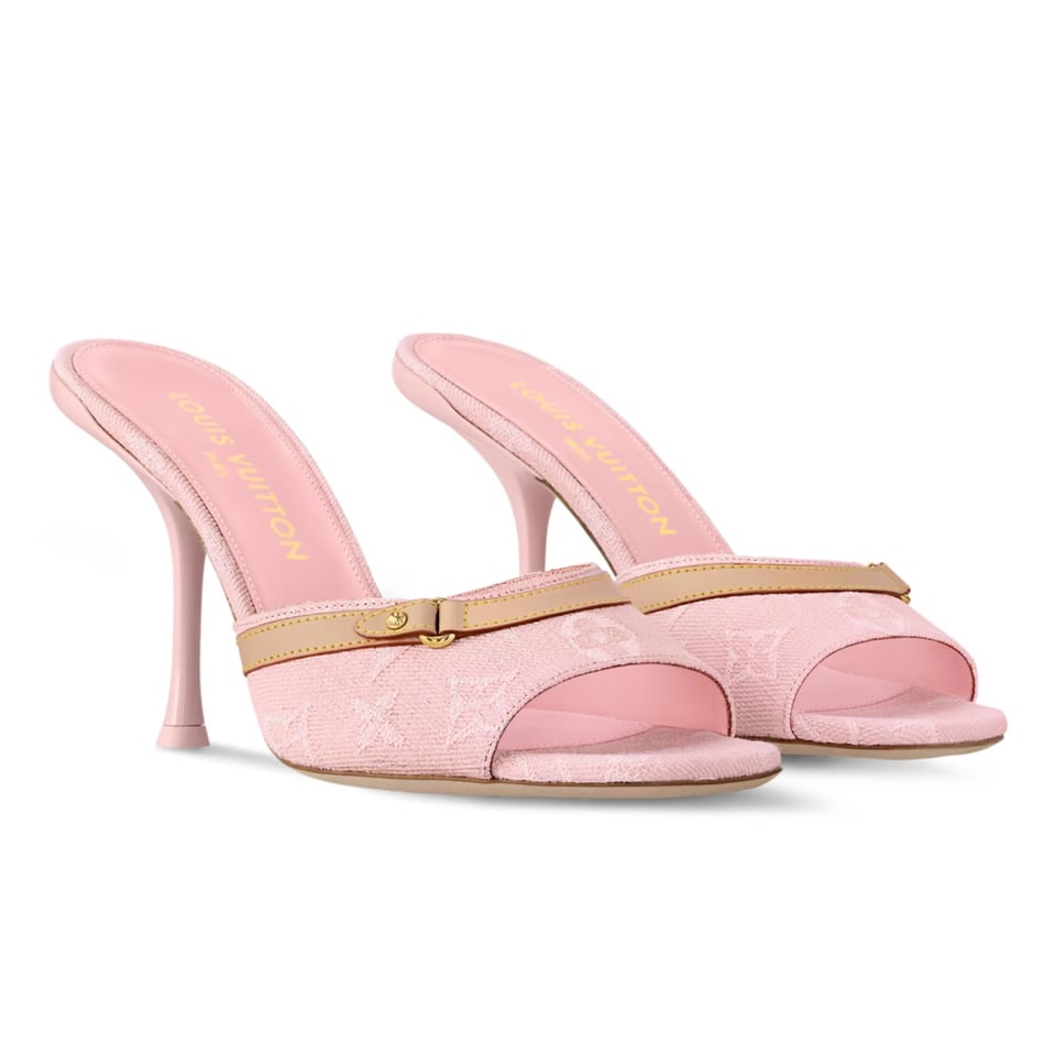 Louis Vuitton 6Am Mule Rose 1Adifx view 2