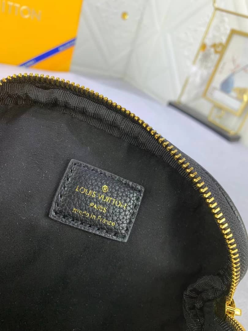 Louis Vuitton Mini Bumbag Black Monogram Empreinte 17Cm M46917 view 4