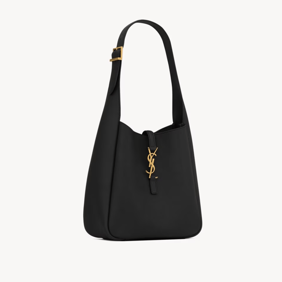 Saint Laurent Grained Leather Black Bag 23cm view 4