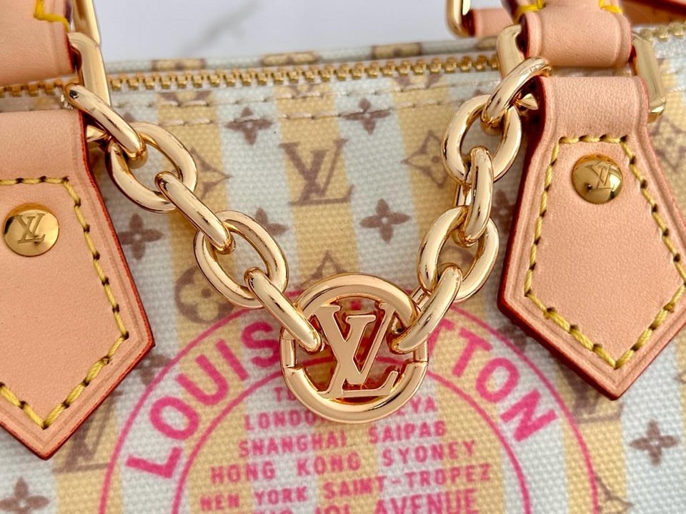 Louis Vuitton Nano Speedy Bag Banana Yellow 16cm M29030 view 6