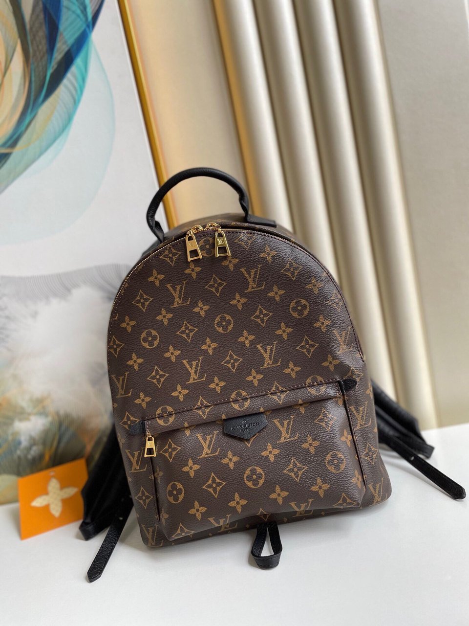 Louis Vuitton Palm Springs Backpack MM Monogram Canvas 28cm/11in M44874 view 8