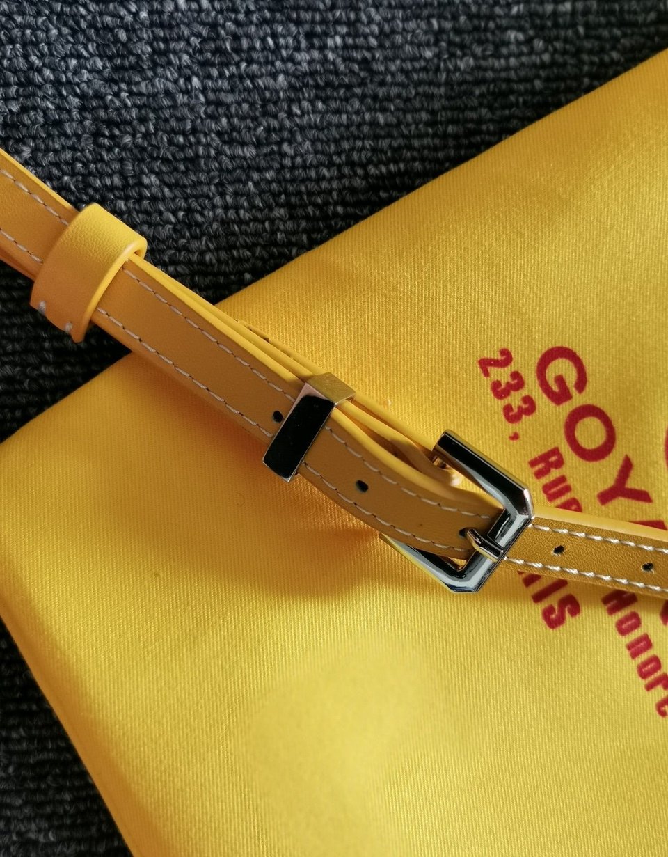 Goyard Cap-Vert Pm Bag 23X8X14Cm Yellow Canvas view 7