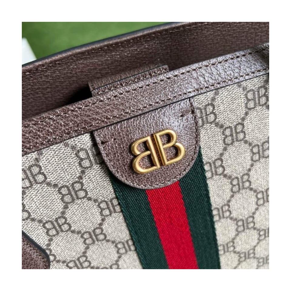 Balenciaga x Gucci Hacker Large Tote Bag Beige view 8