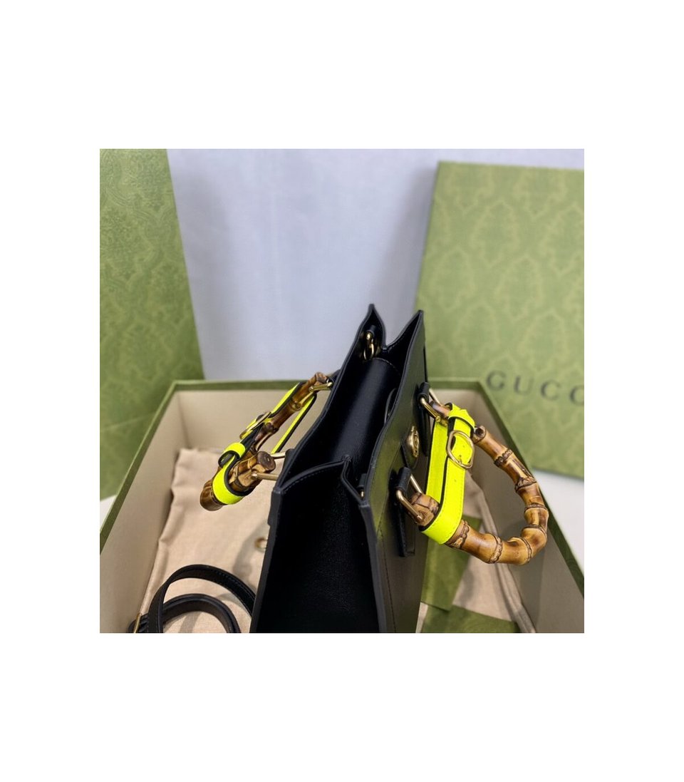 Gucci Diana Small Tote Bag Black view 18