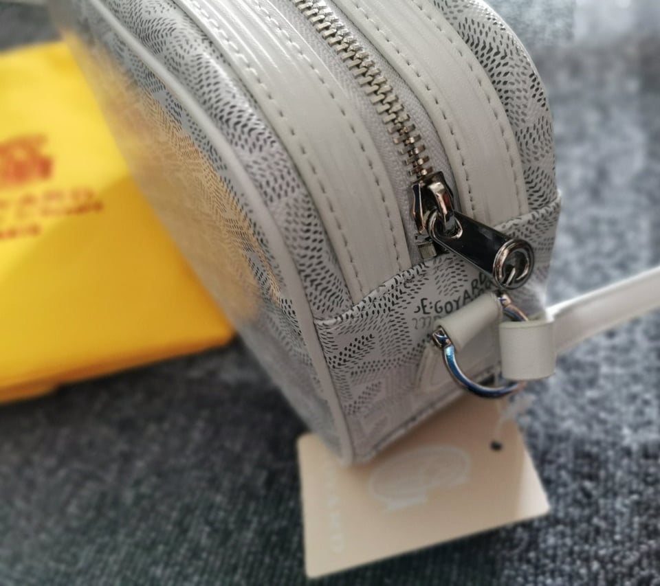 Goyard Cap-Vert Pm Bag 23X8X14Cm White Canvas view 5