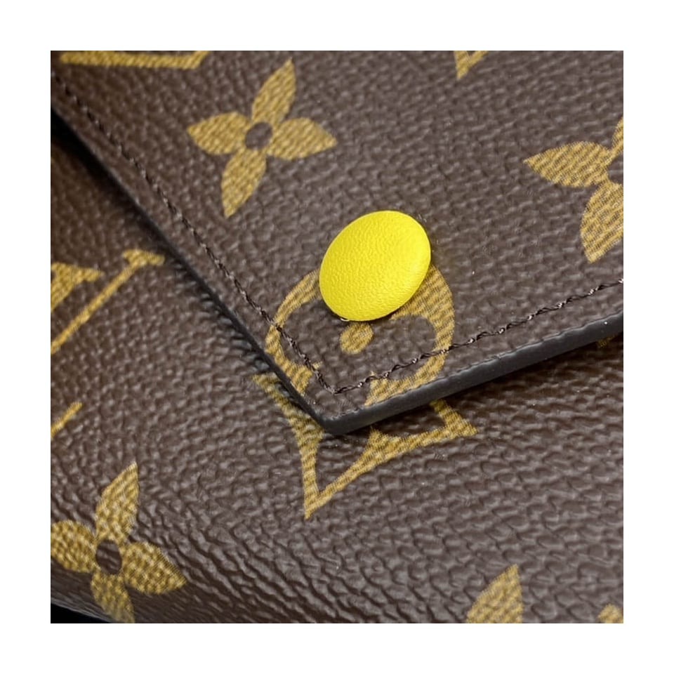 Louis Vuitton Monogram Canvas Victorine Wallet Yellow view 6