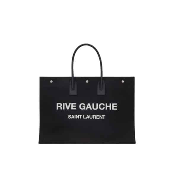 Saint Laurent Rive Gauche Tote Bag Black 48Cm view 2
