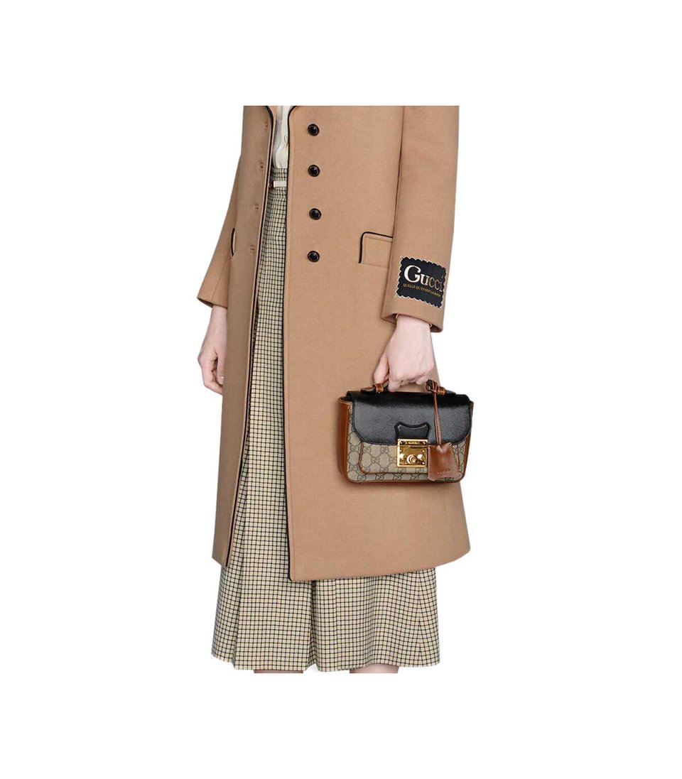 Gucci Padlock Mini Bag Black view 4