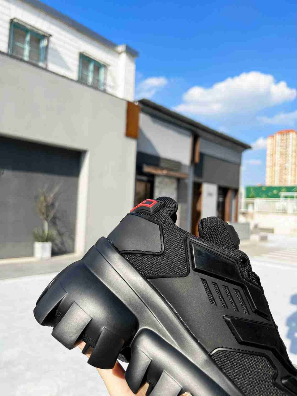 Prada Cloudbust Thunder Sneakers Black 1E819L3Kr2F0002F050 view 4